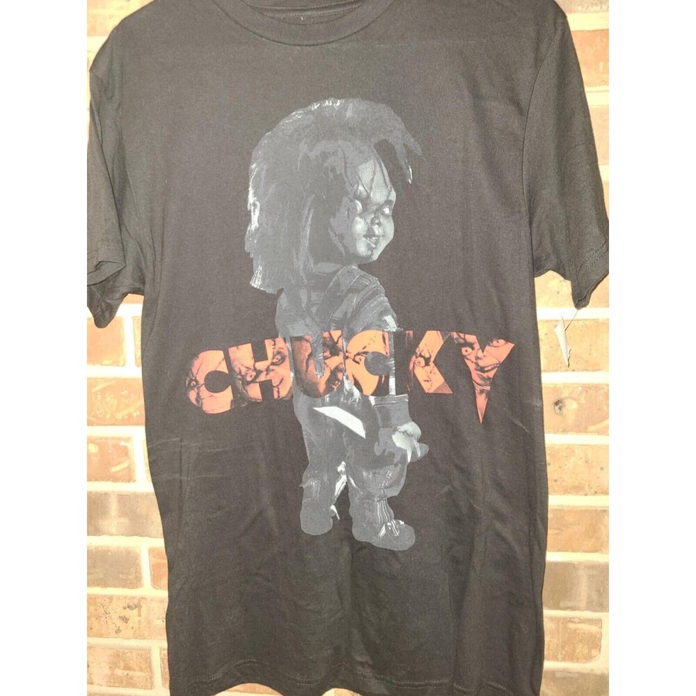 Chucky Shirt Looking Back Men SIZE M NEW horror Halloween Child's Play